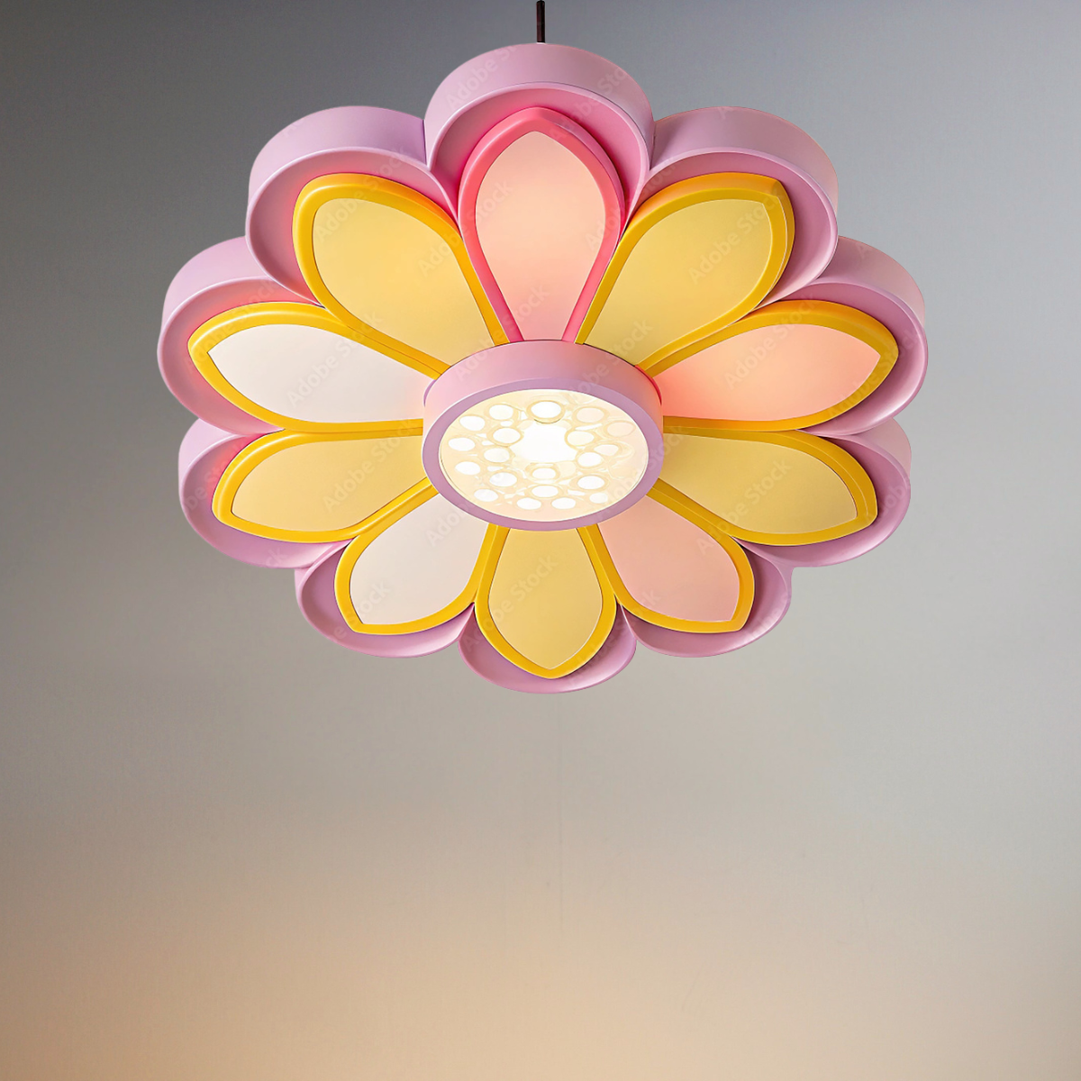 Flower Petal Ceiling Light