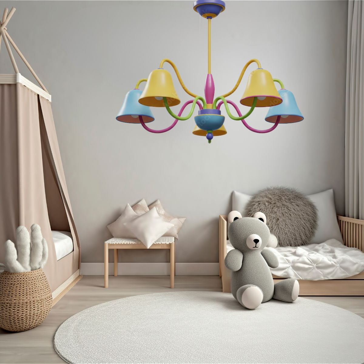Colorful Whimsy Ceiling Light