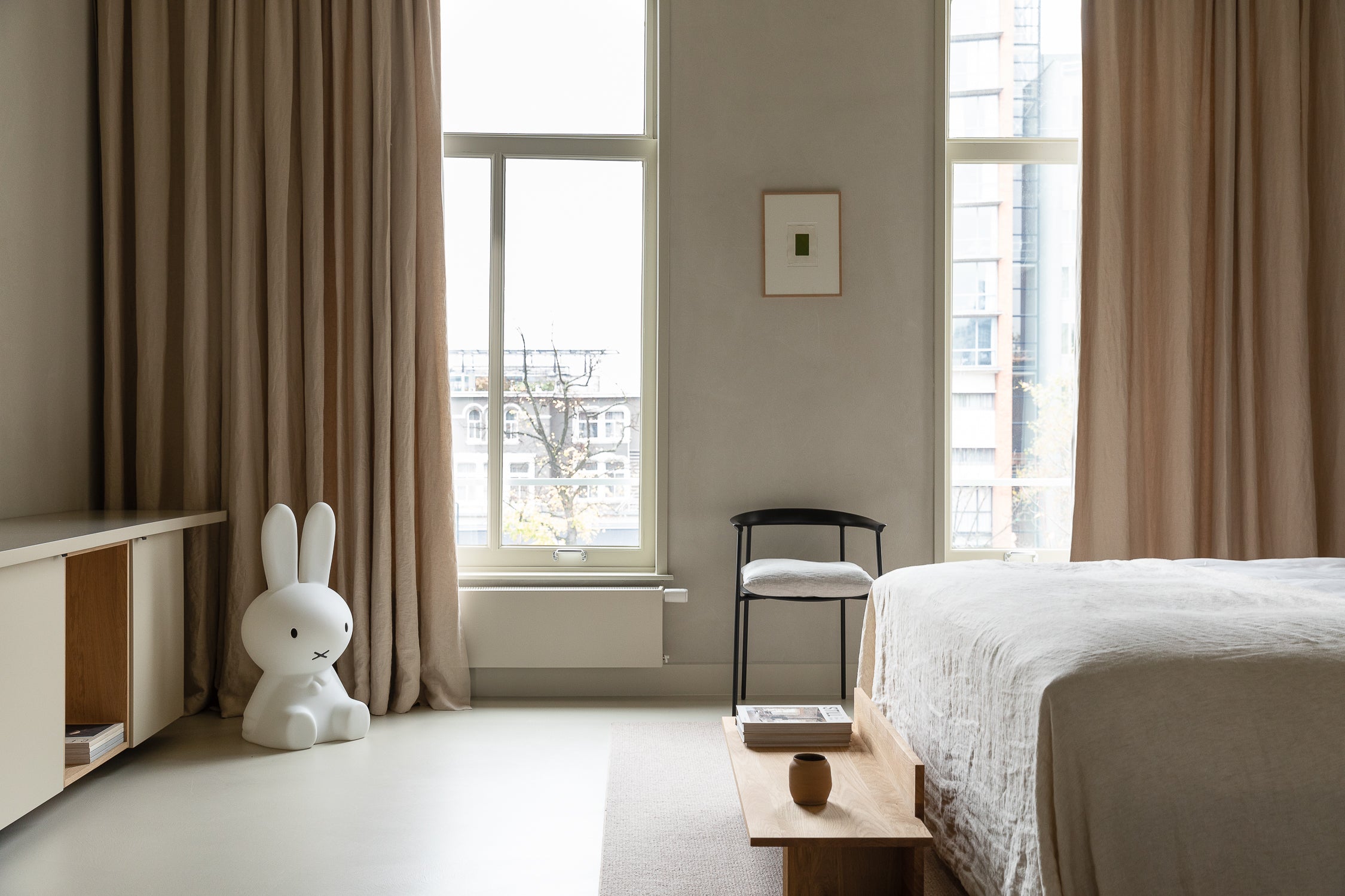 Miffy High Light Kinderleuchte, 80 cm, Weiß