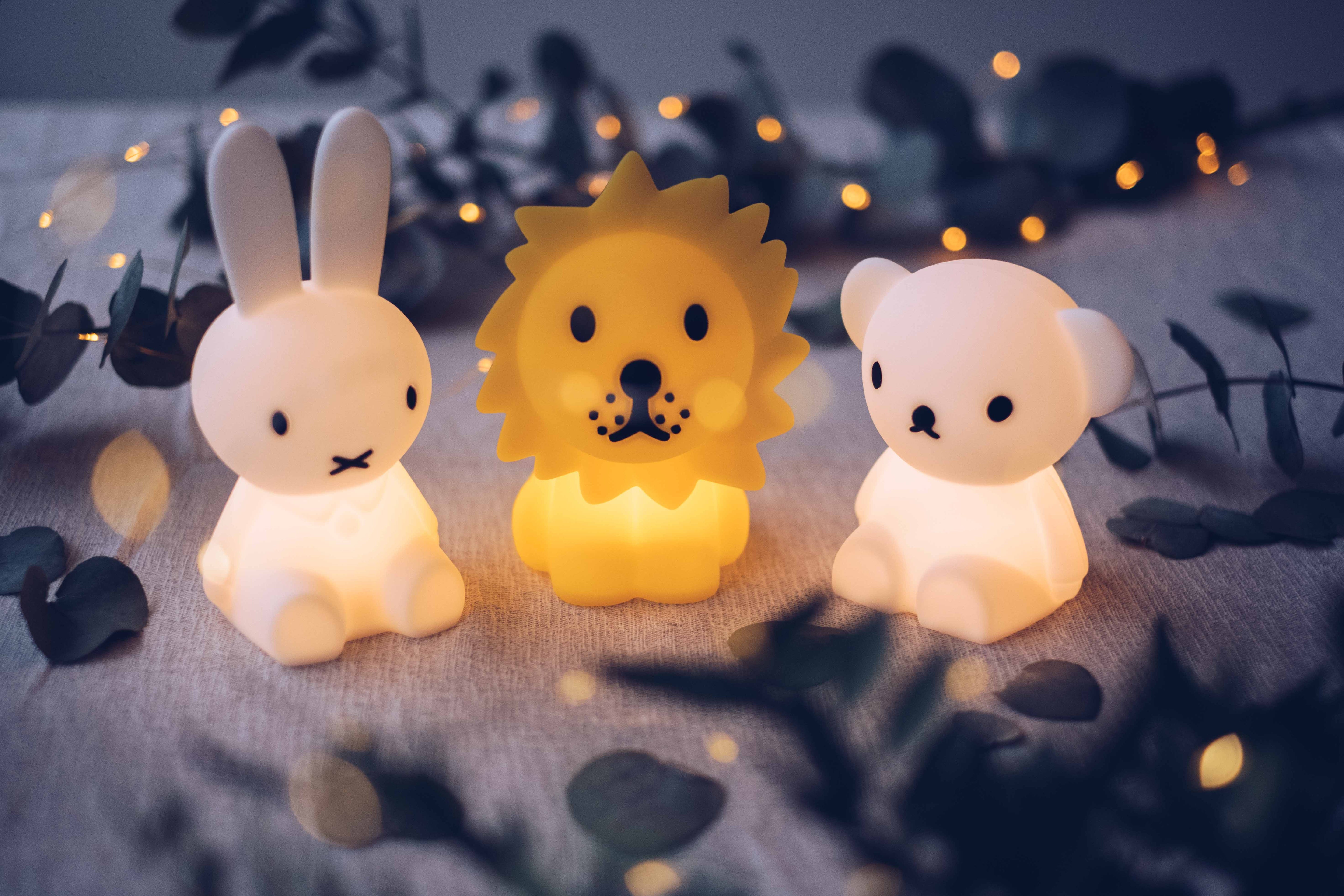 Lion Bundle Of Light Nachtlicht, 13 cm, Gelb