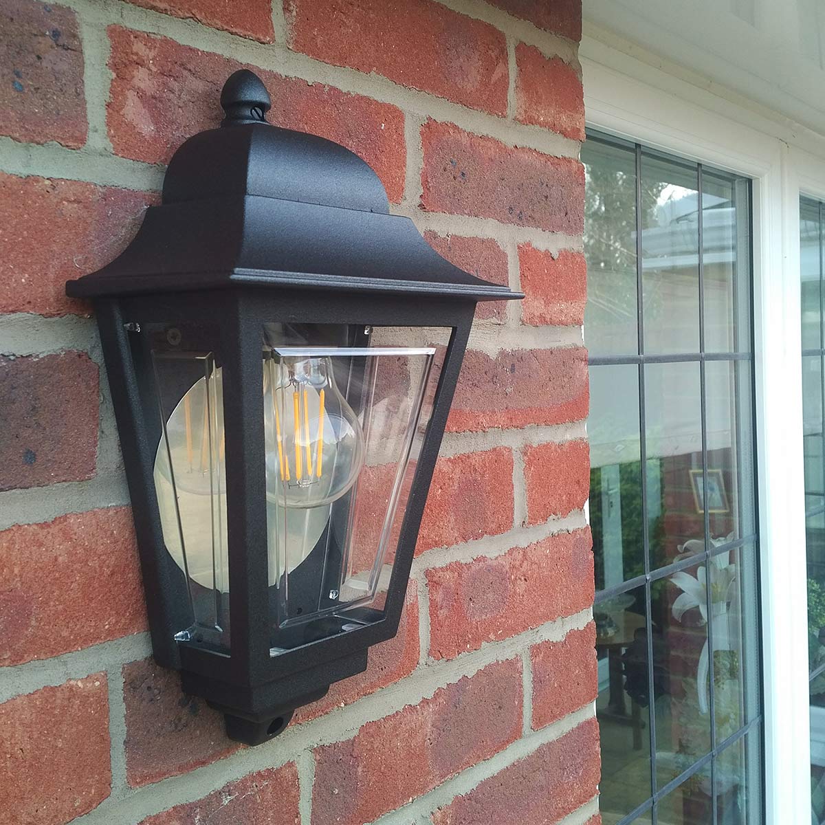 Elstead Deco Außenleuchte Schwarz – Detailansicht 4