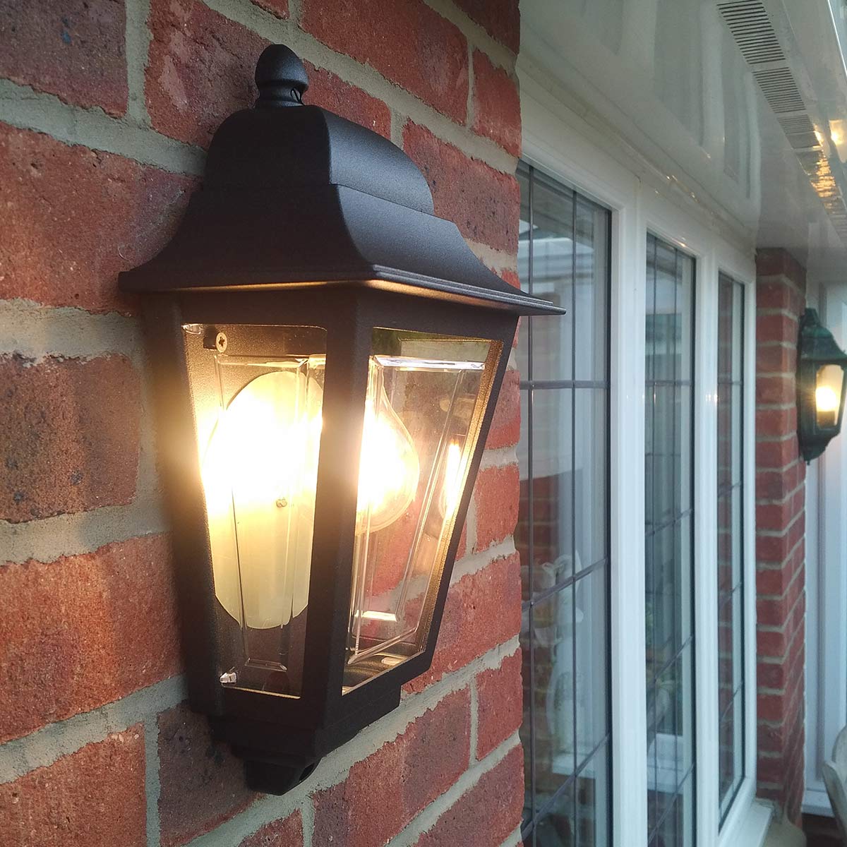 Elstead Deco Außenleuchte Schwarz – Detailansicht 5