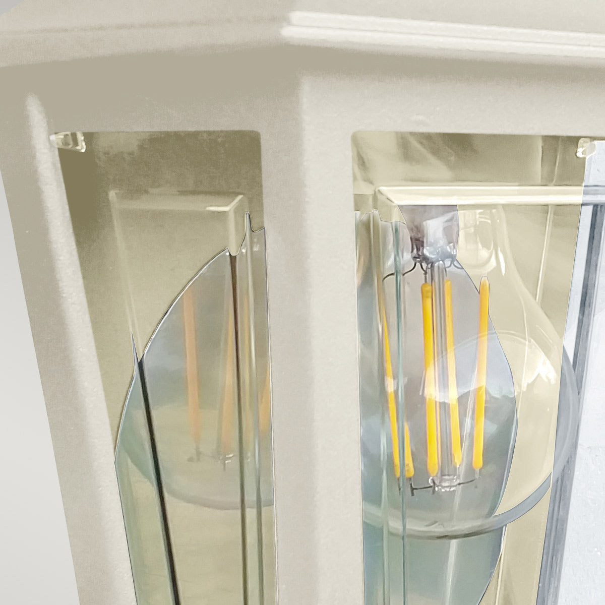 Elstead Deco Außenleuchte Creme – Wohnambiente