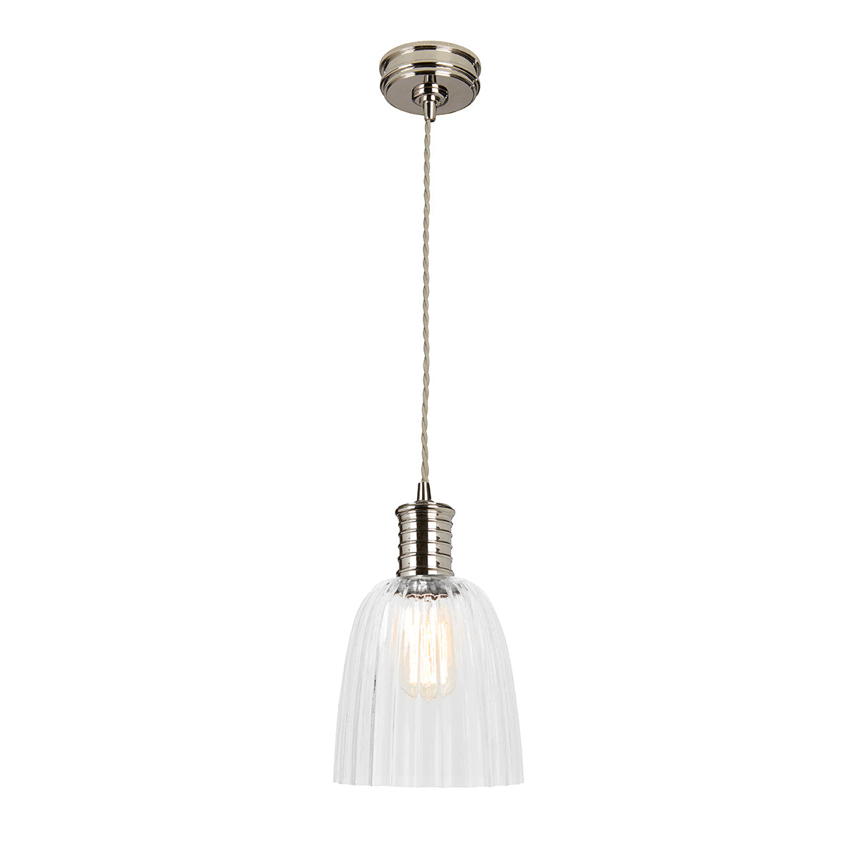 Elstead Douille Pendelleuchte Nickel