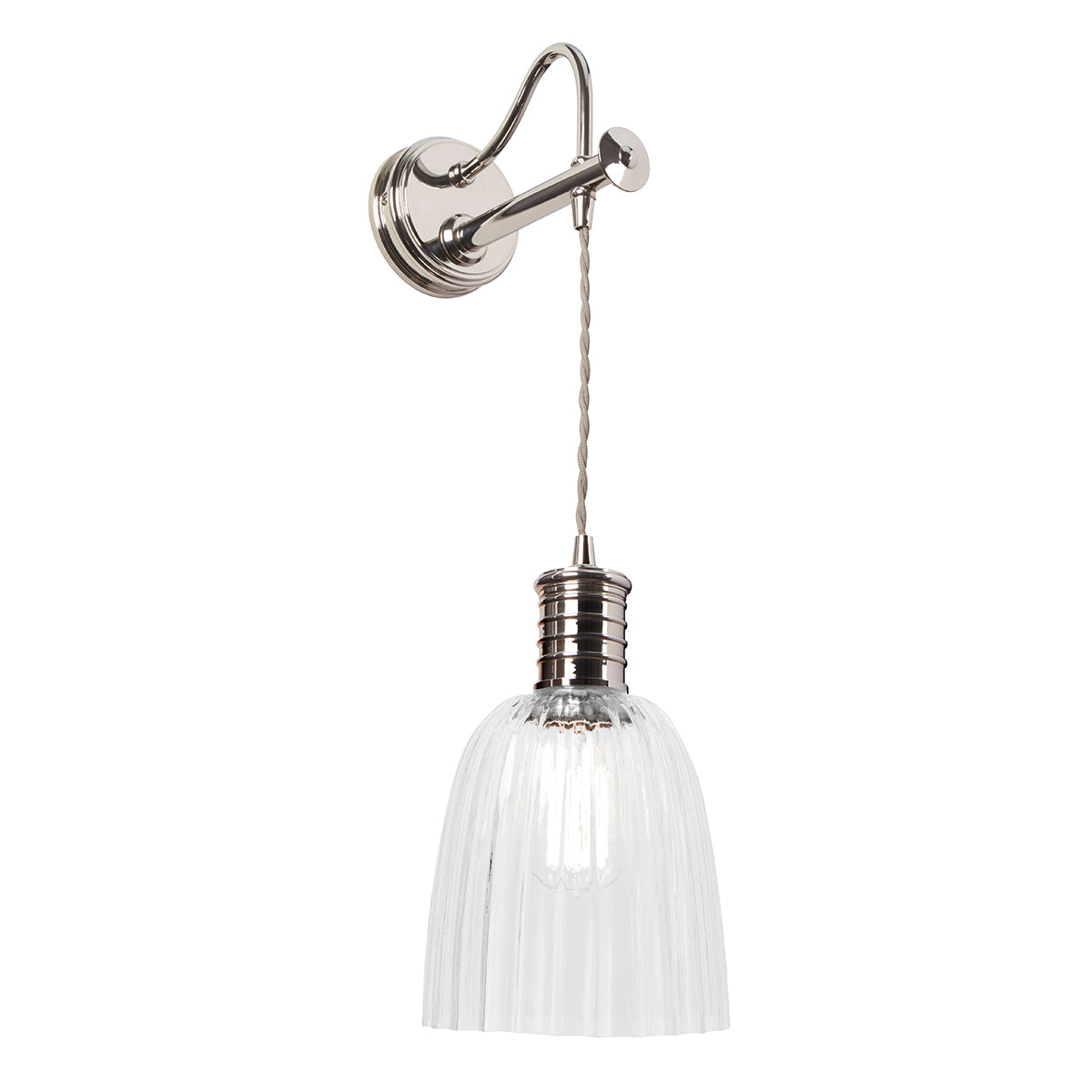 Elstead Douille Wandleuchte Nickel