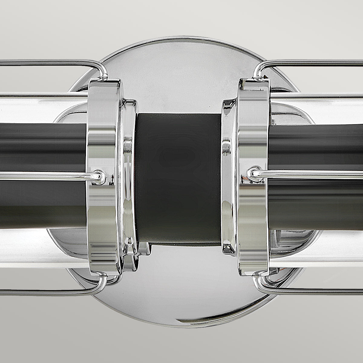 Hinkley Masthead Wandleuchte Chrom, Schwarz – Detailansicht