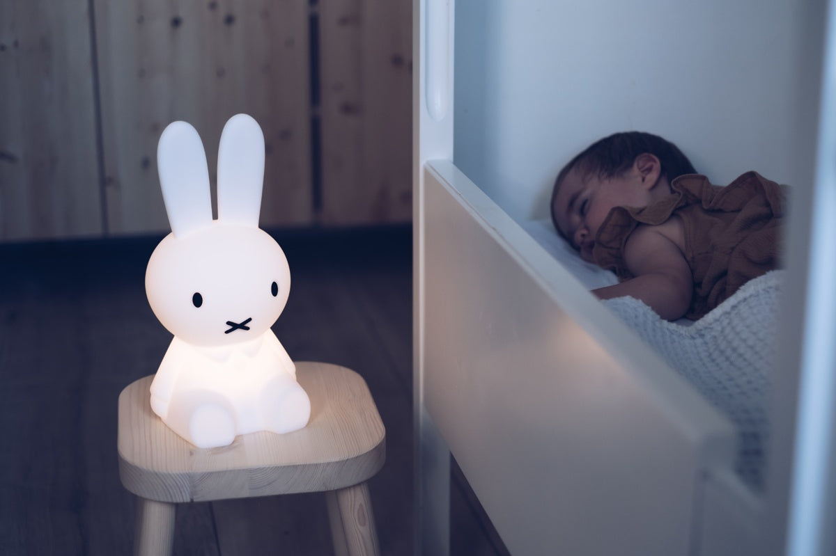 Miffy First Light Kinderleuchte, 30 cm, Weiß