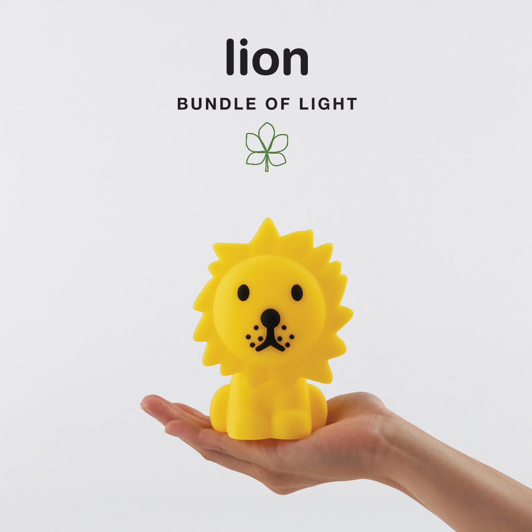 Lion Bundle Of Light Nachtlicht, 13 cm, Gelb