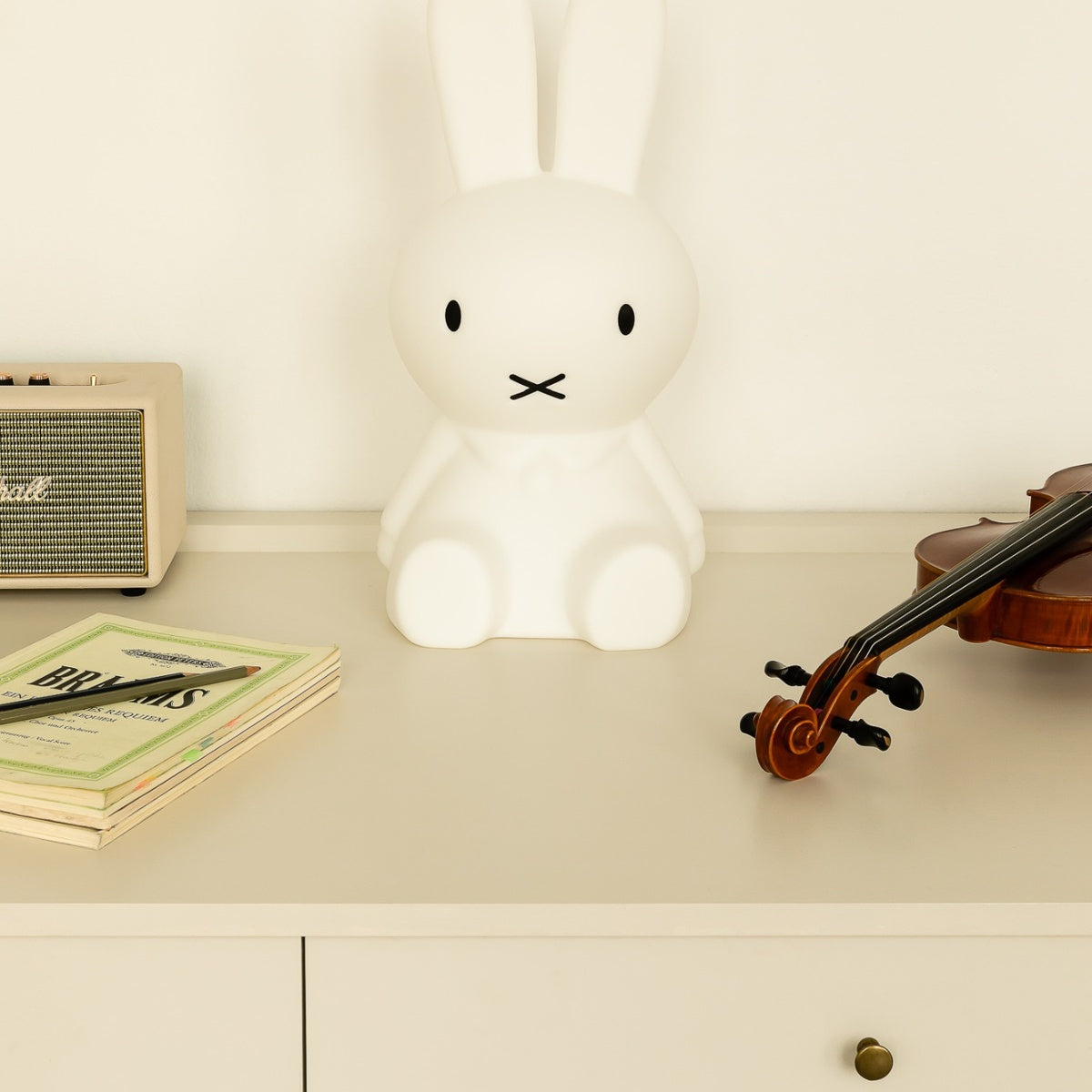 Miffy Star Light Kinderleuchte, 50 cm, Weiß