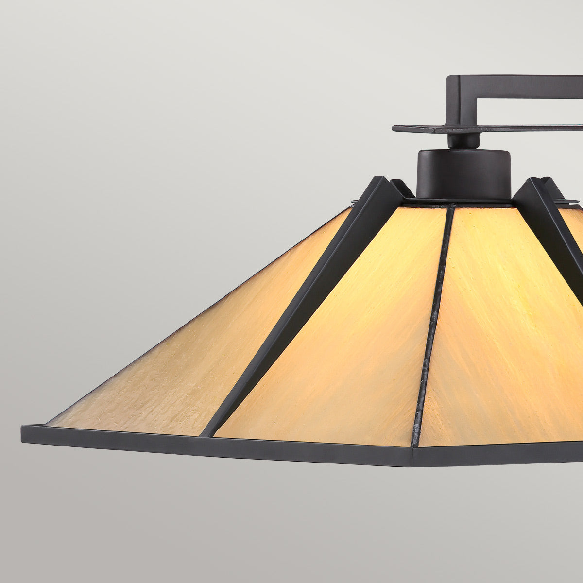 Quoizel Pomeroy Tischlampe Bronze – Detailansicht