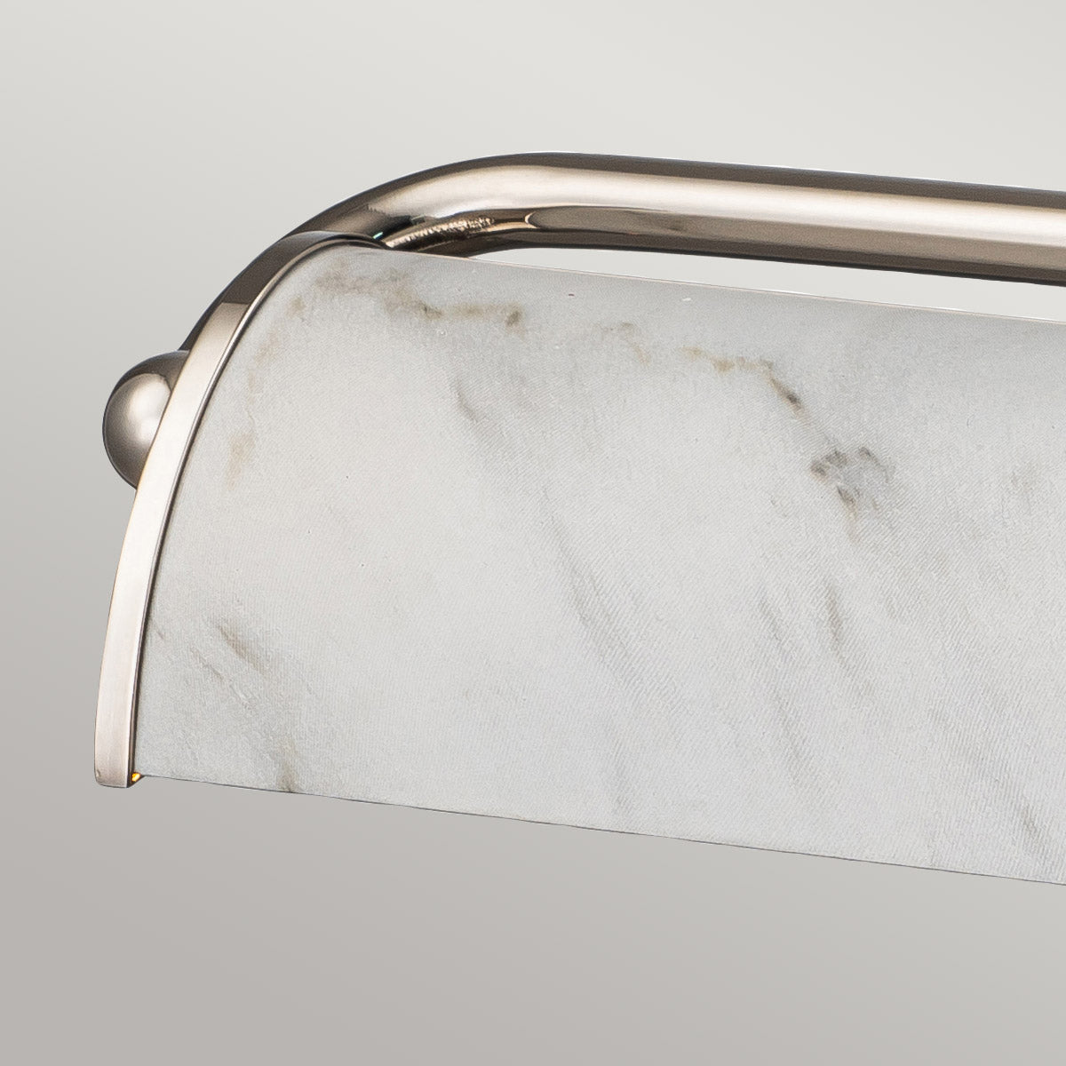 Elstead Winchfield Wandleuchte Nickel, Weiß – Wohnambiente
