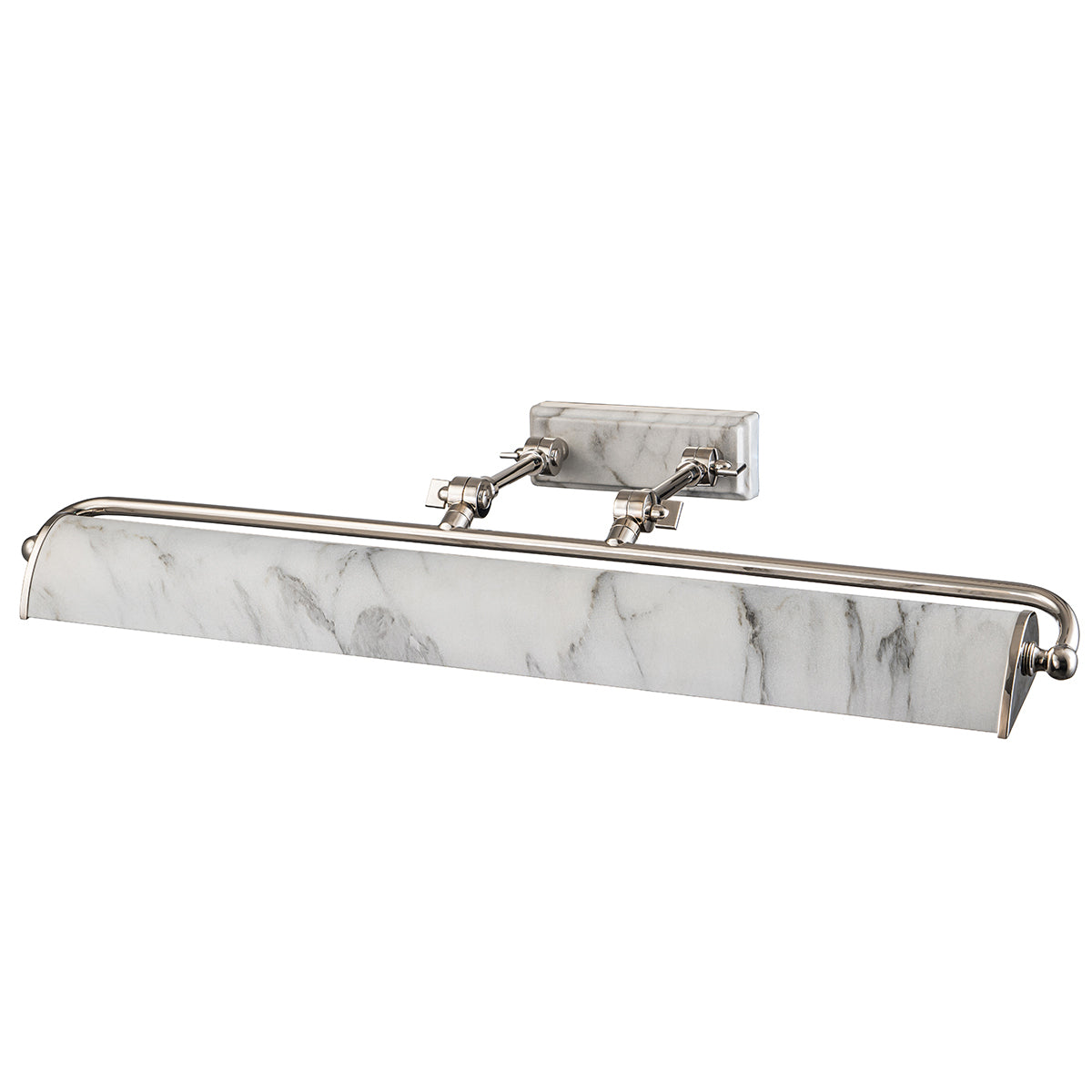 Elstead Winchfield Wandleuchte Nickel, Weiß – Detailansicht 4