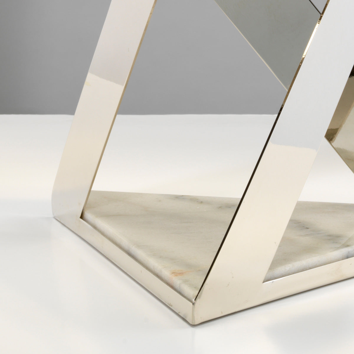 Elstead Aegeus Tischlampe Nickel – Detailansicht 4