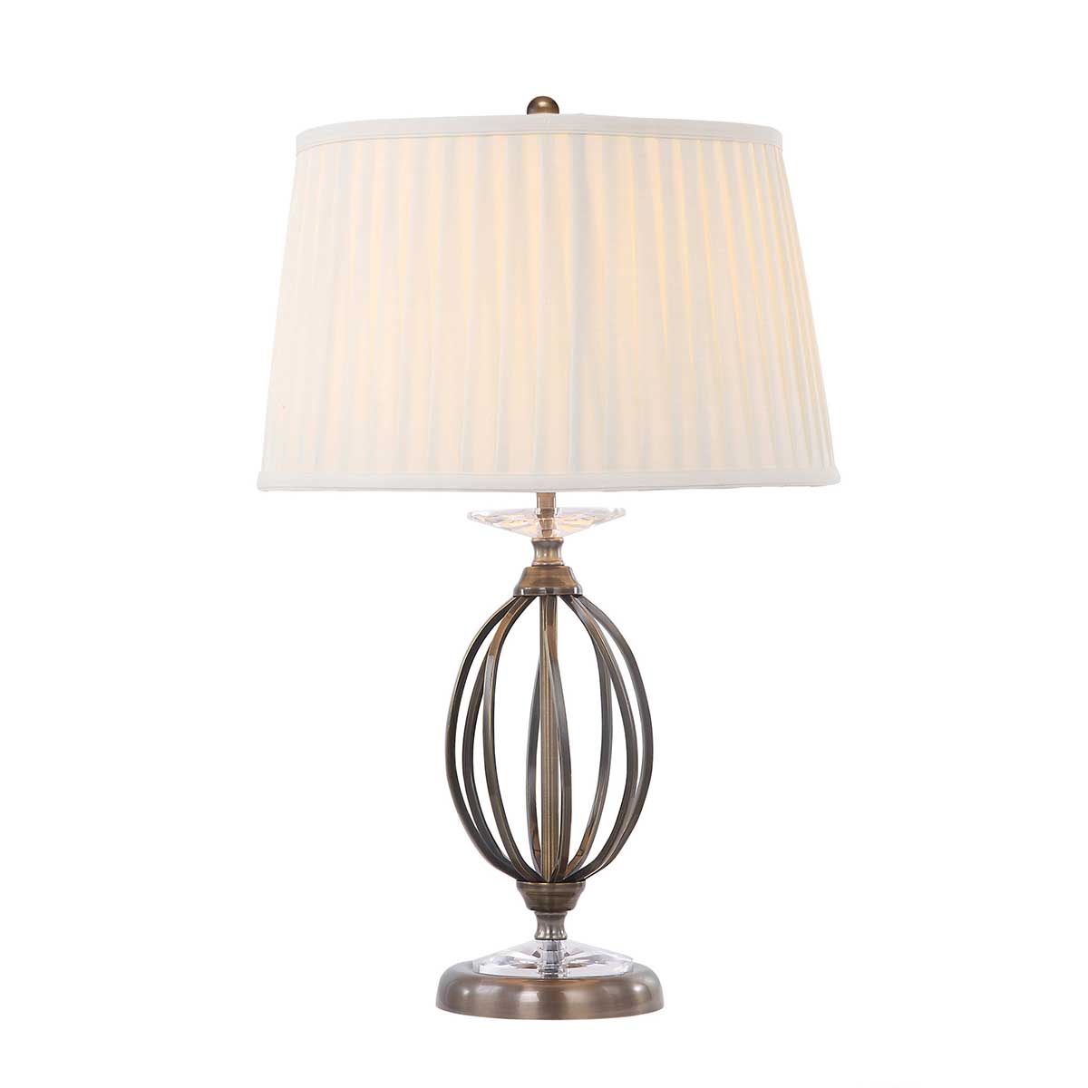 Elstead Aegean Tischlampe Messing