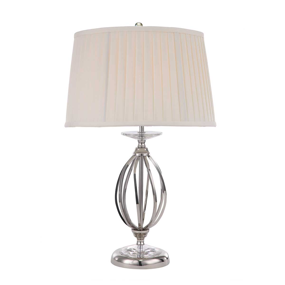Elstead Aegean Tischlampe Nickel