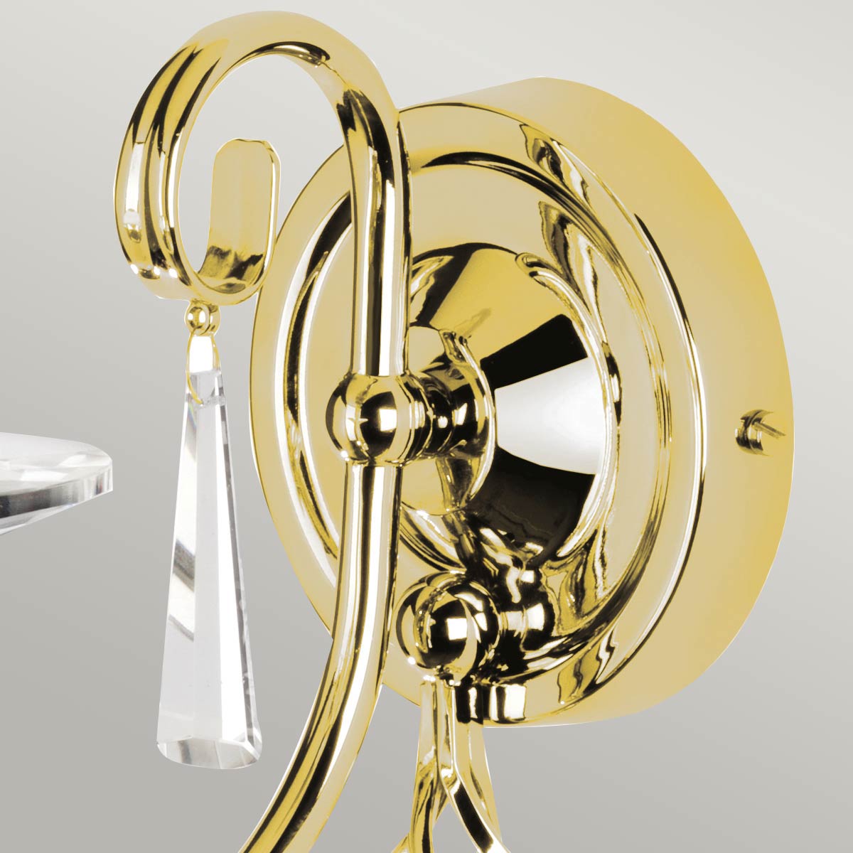 Elstead Aegean Wandleuchte Messing – Wohnambiente