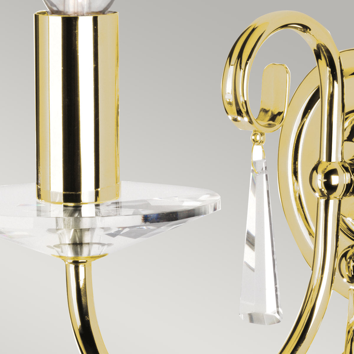 Elstead Aegean Wandleuchte Messing – Detailansicht 3
