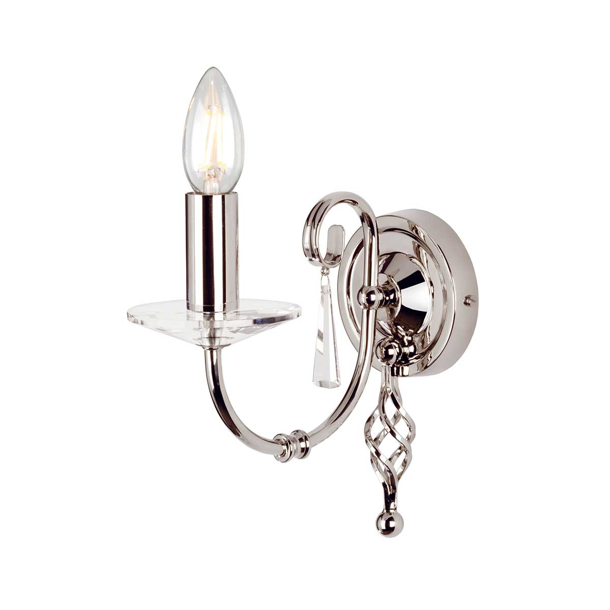 Elstead Aegean Wandleuchte Nickel