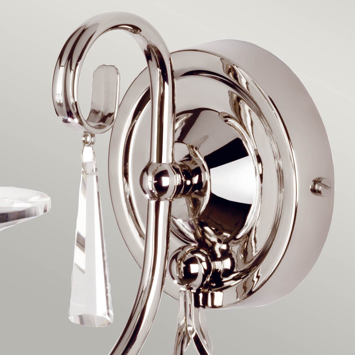 Elstead Aegean Wandleuchte Nickel – Wohnambiente