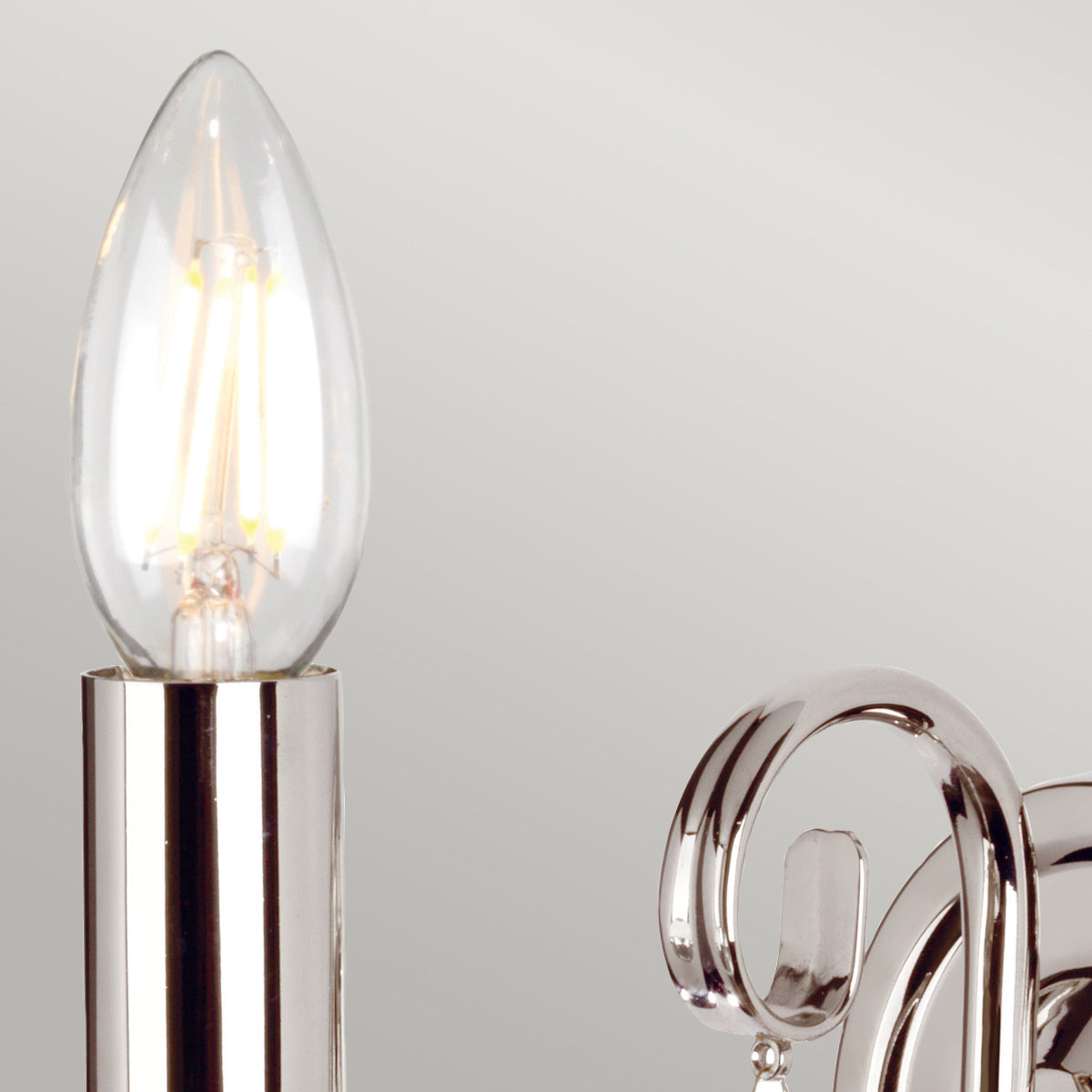 Elstead Aegean Wandleuchte Nickel – Detailansicht 2