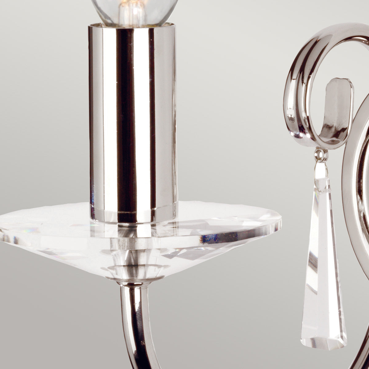 Elstead Aegean Wandleuchte Nickel – Detailansicht 3