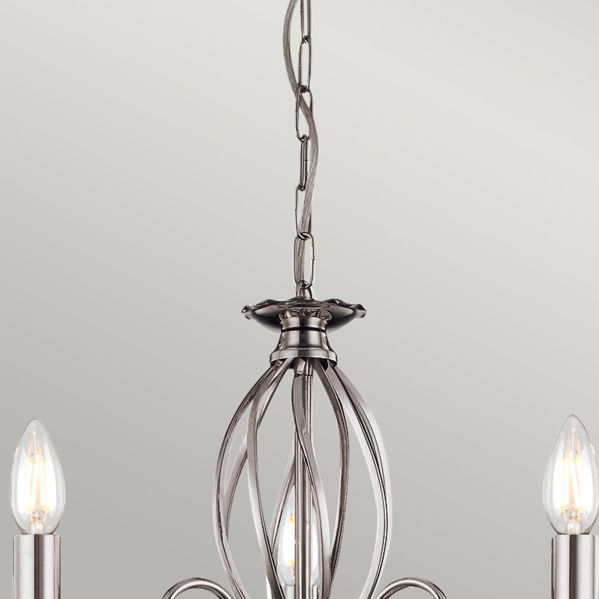 Elstead Aegean Kronleuchter Nickel – Wohnambiente