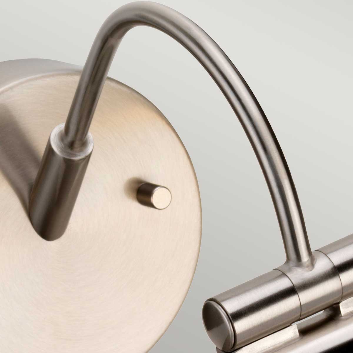 Elstead Alton Wandleuchte Nickel – Wohnambiente