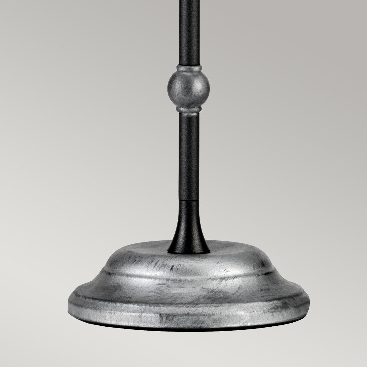 Elstead Amarilli Tischlampe Schwarz, Silber – Detailansicht