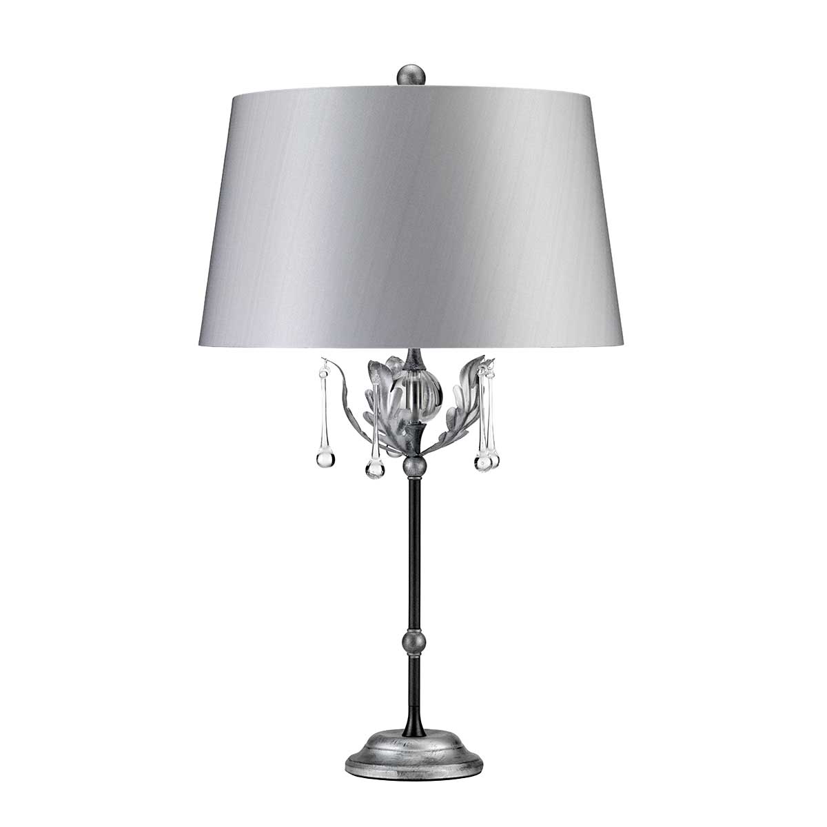 Elstead Amarilli Tischlampe Schwarz, Silber