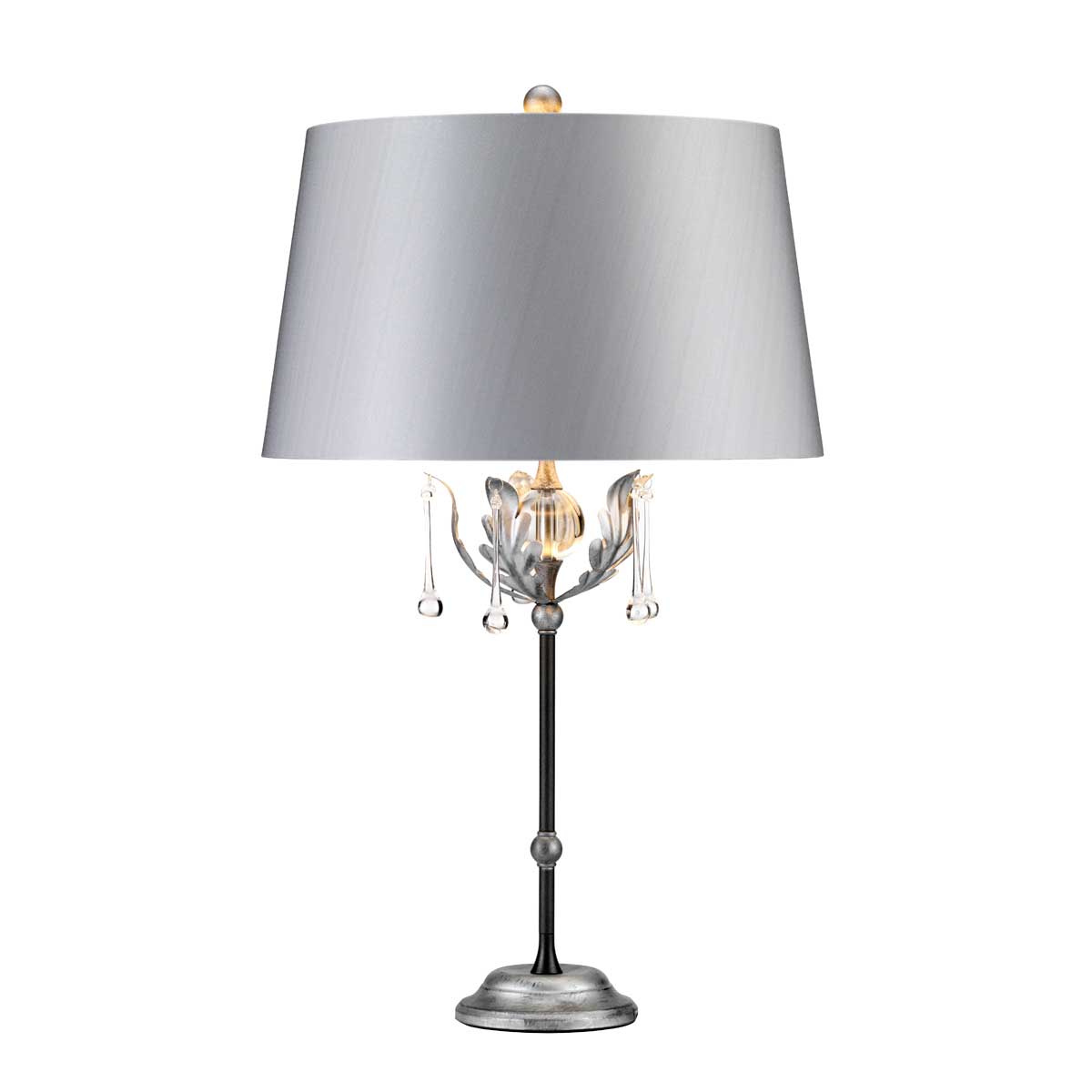 Elstead Amarilli Tischlampe Schwarz, Silber – Detailansicht 4