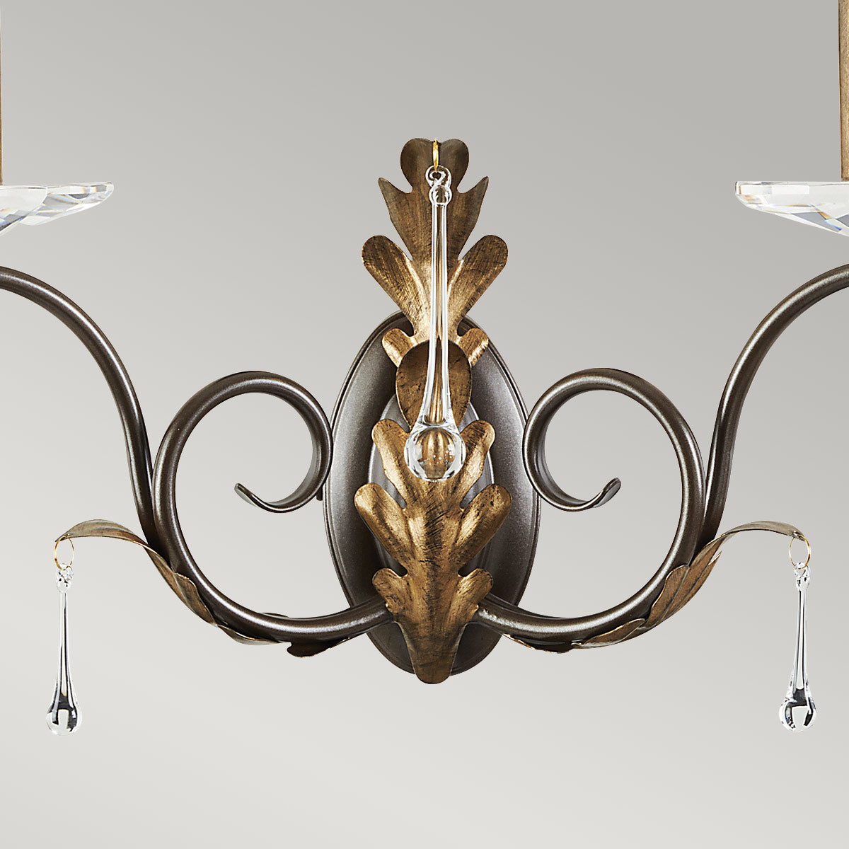 Elstead Amarilli Wandleuchte Bronze, Gold – Wohnambiente