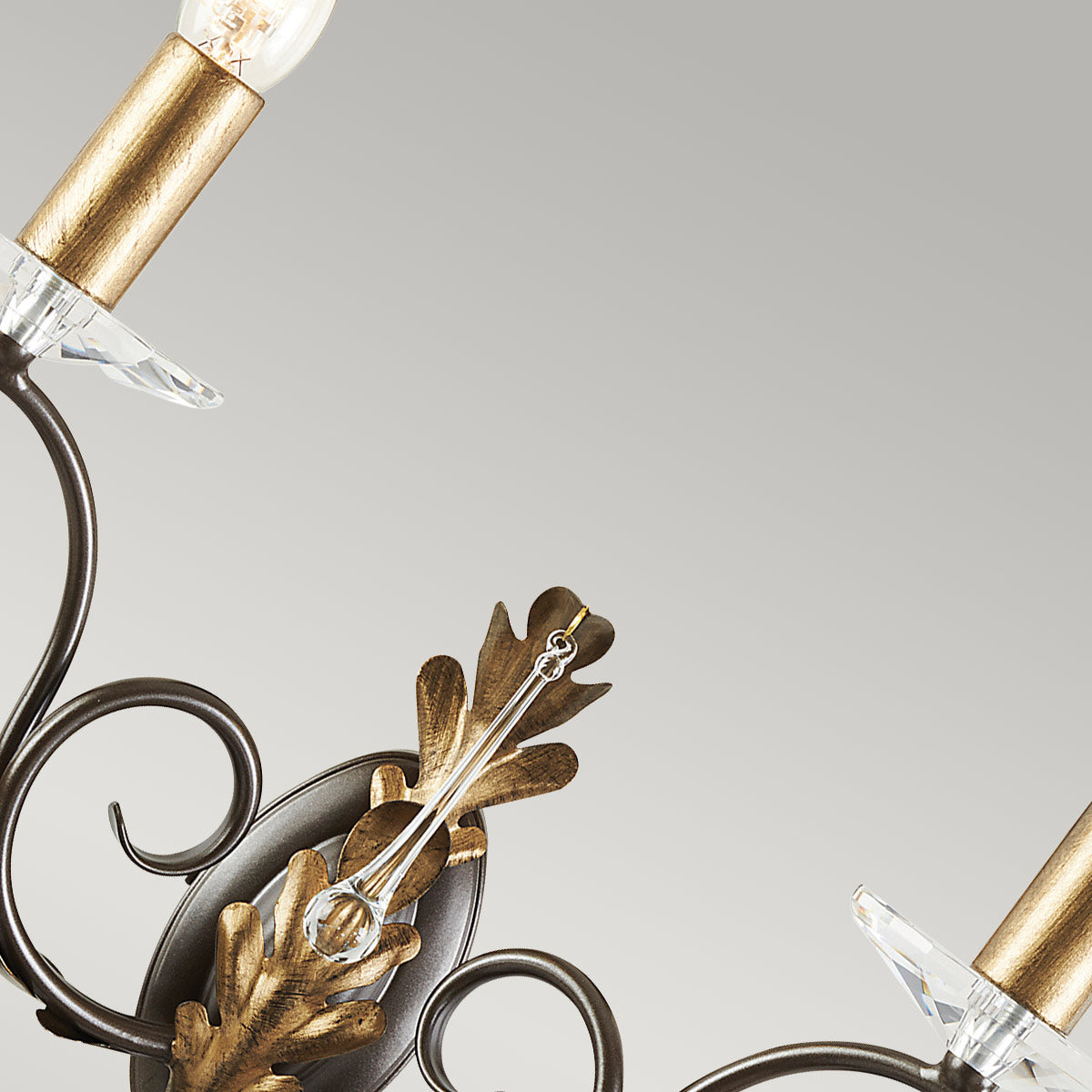 Elstead Amarilli Wandleuchte Bronze, Gold – Detailansicht 2