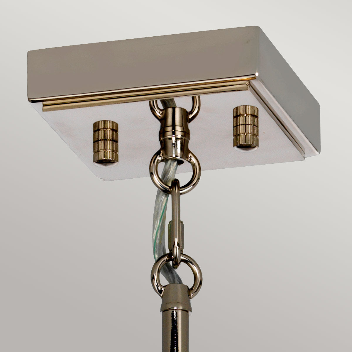 Elstead Aries Kronleuchter Nickel – Detailansicht 2