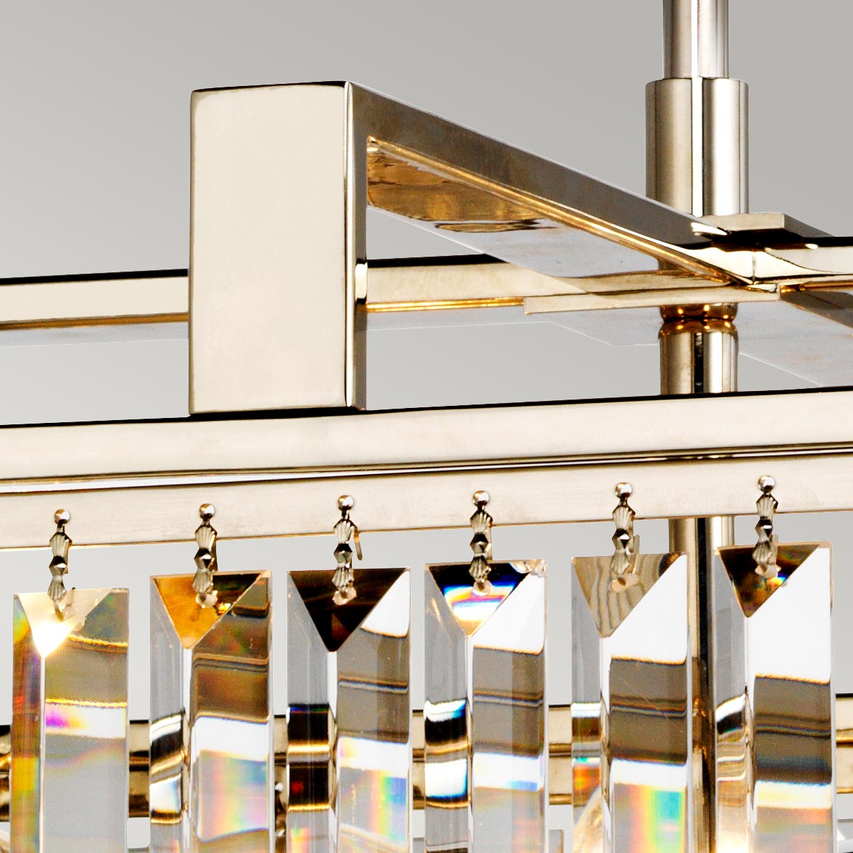 Elstead Aries Kronleuchter Nickel – Detailansicht 3