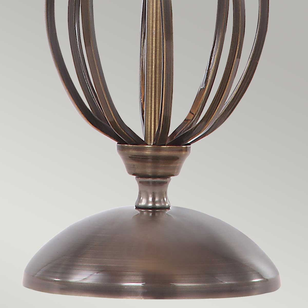 Elstead Artisan Tischlampe Messing – Detailansicht 2