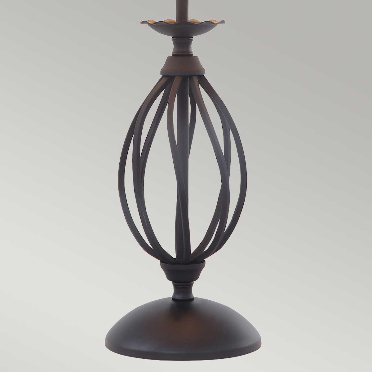 Elstead Artisan Tischlampe Schwarz – Detailansicht
