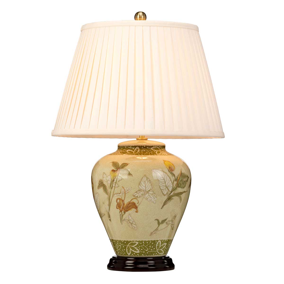 Elstead Arum Tischlampe Messing
