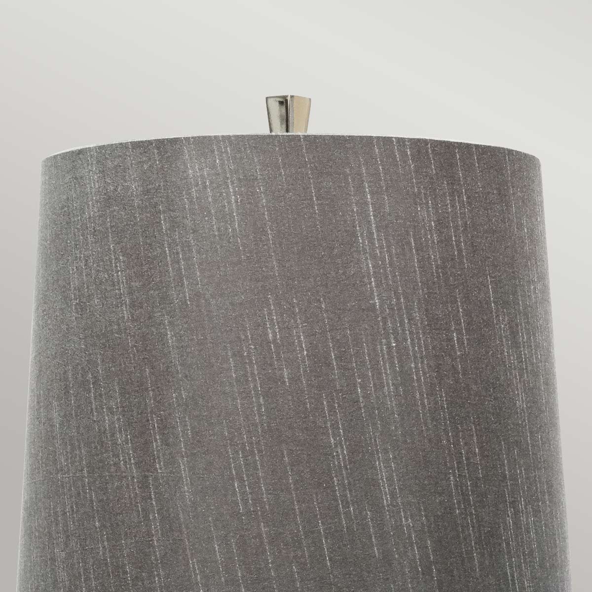Elstead Ascent Tischlampe Nickel – Detailansicht