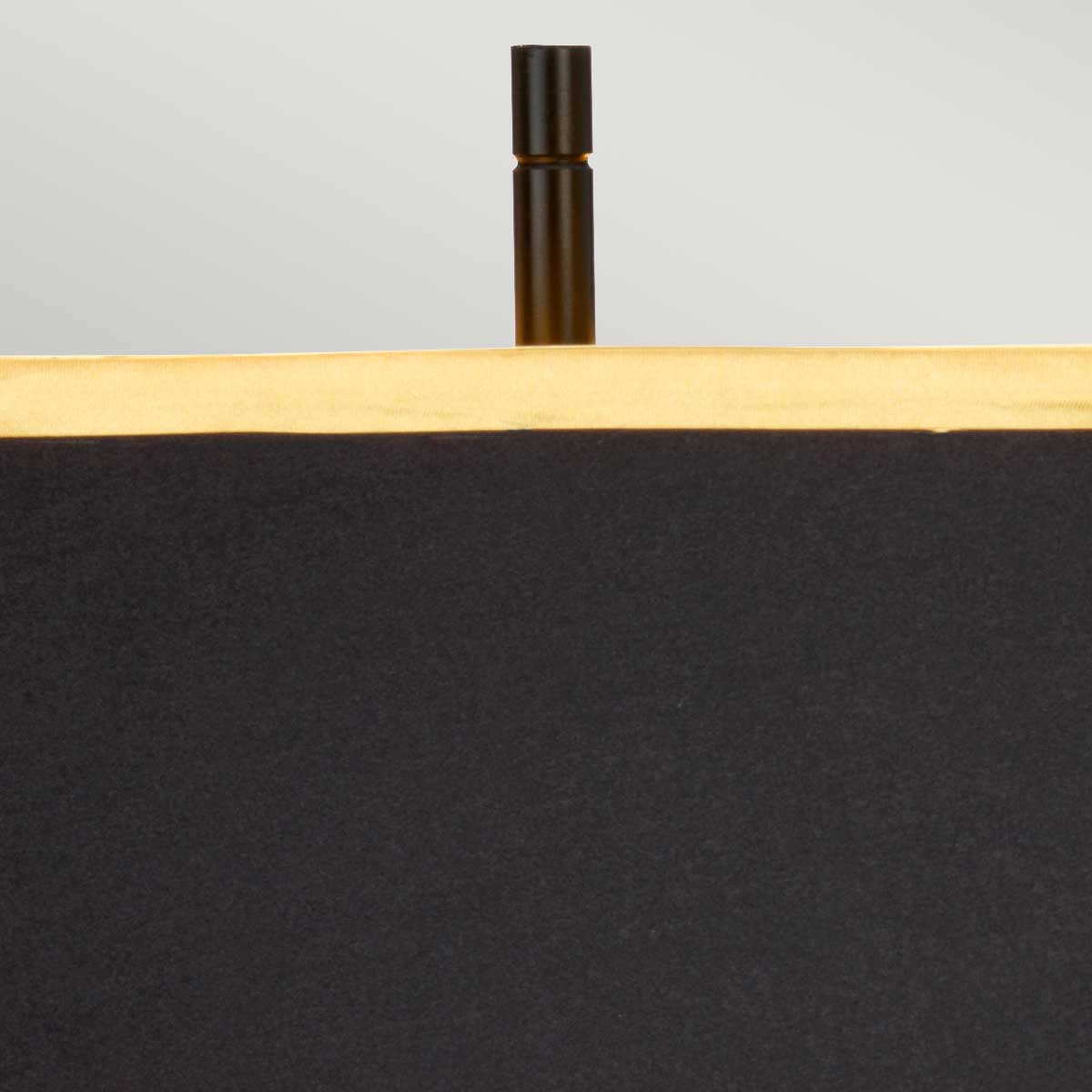 Elstead Atlas Tischlampe Messing – Detailansicht