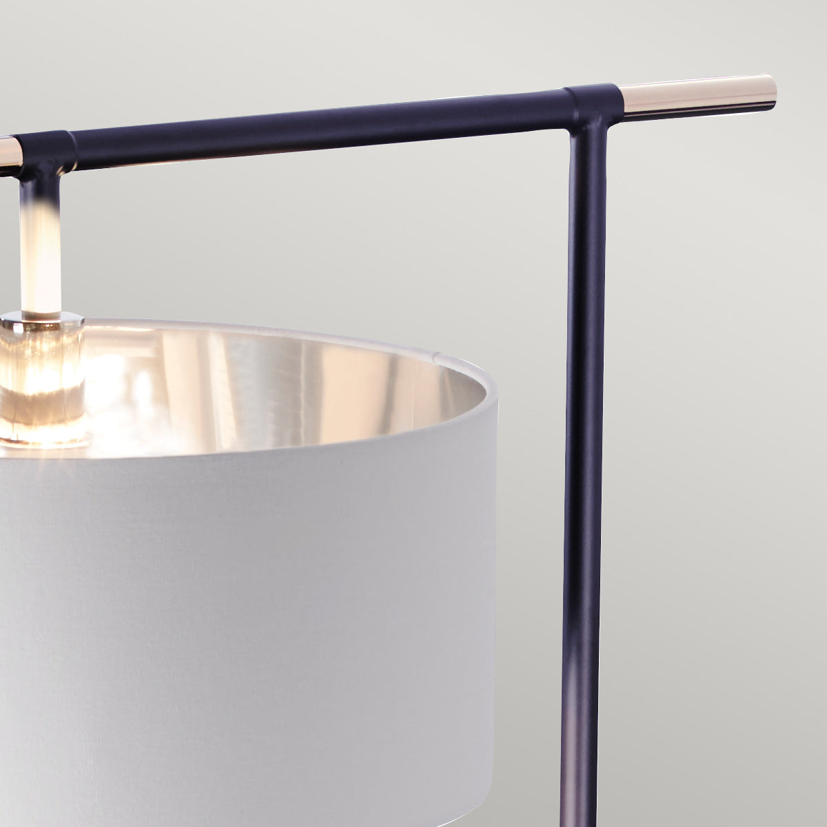 Elstead Balance Stehleuchte Schwarz, Nickel – Detailansicht