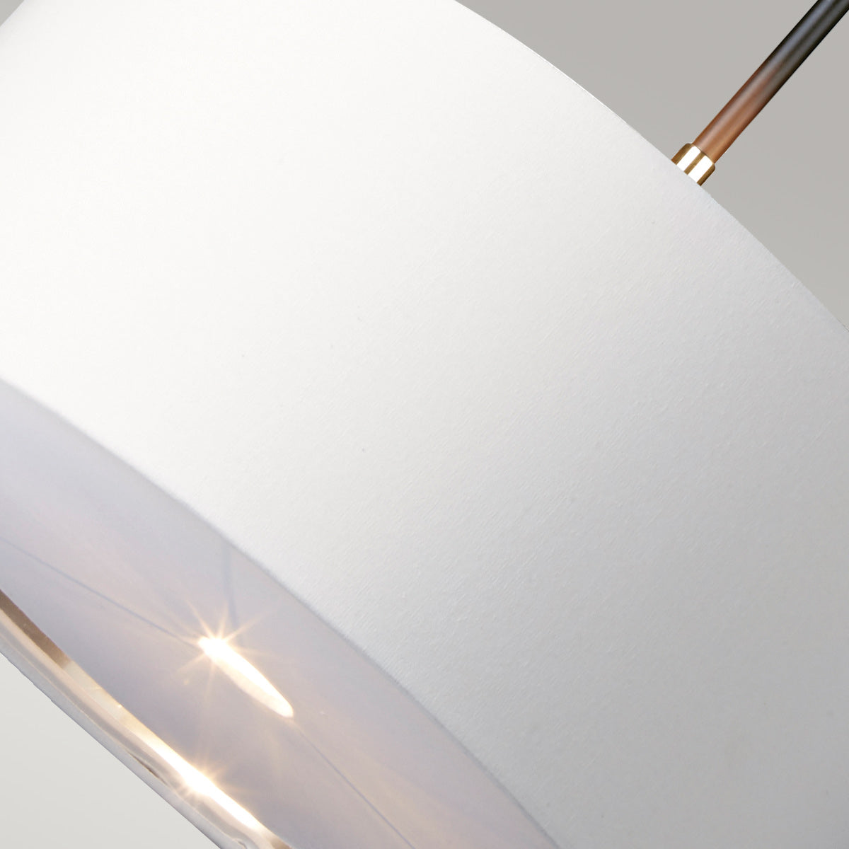 Elstead Balance Pendelleuchte Schwarz, Nickel – Detailansicht