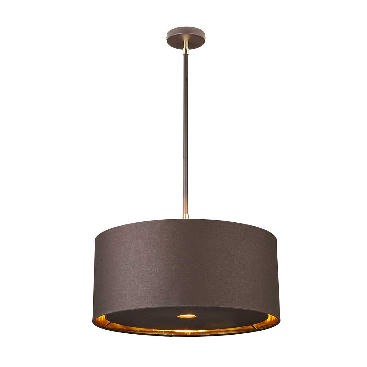Elstead Balance Pendelleuchte Braun, Messing