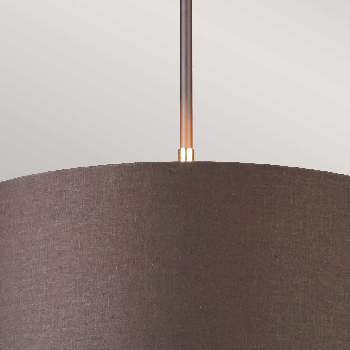 Elstead Balance Pendelleuchte Braun, Messing – Detailansicht
