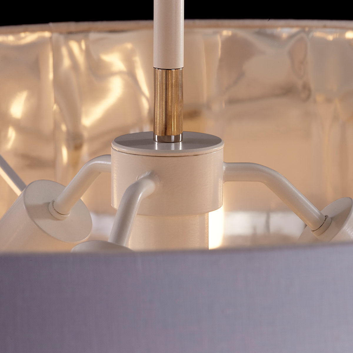 Elstead Balance Pendelleuchte Weiß, Nickel – Detailansicht 4