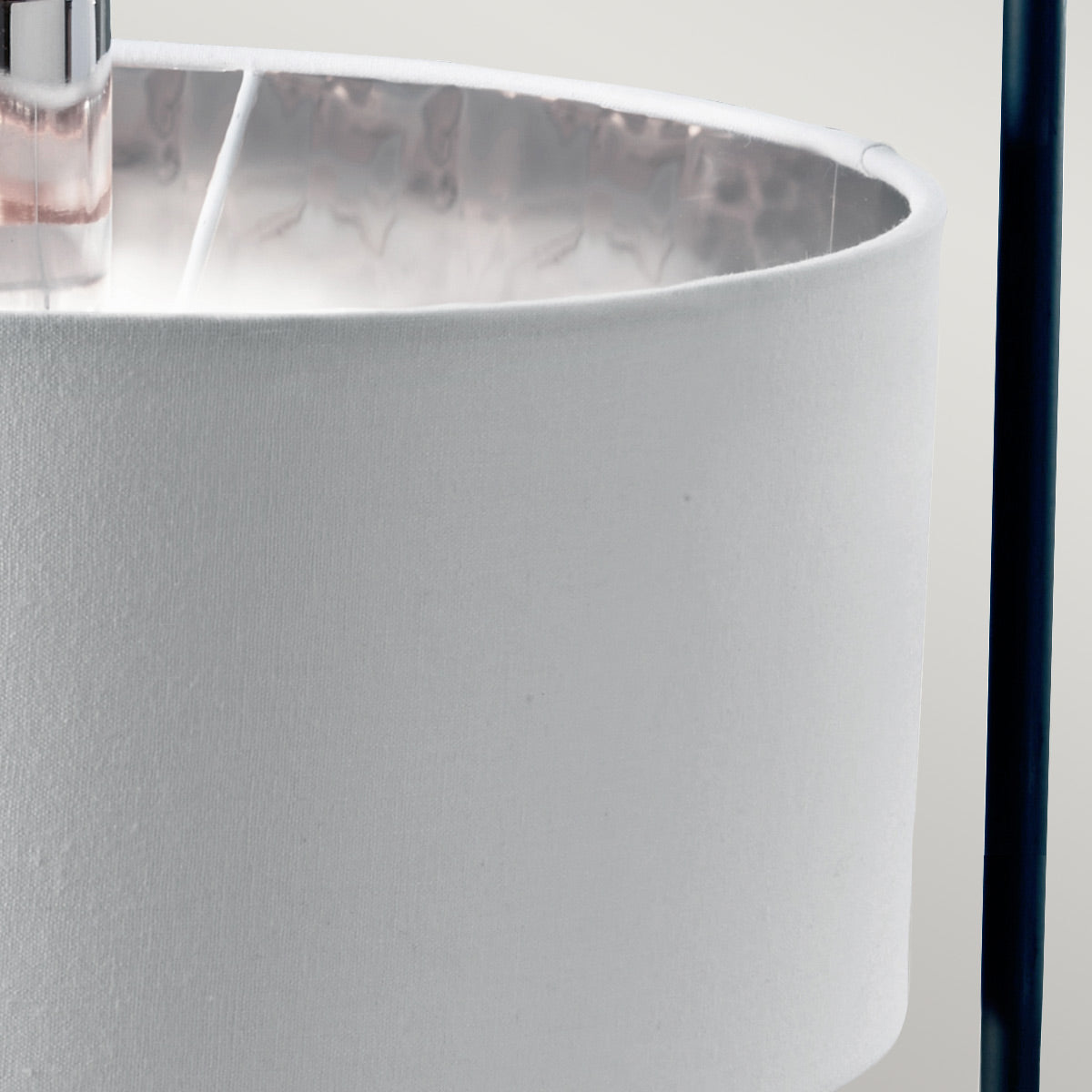Elstead Balance Tischlampe Schwarz, Nickel – Detailansicht