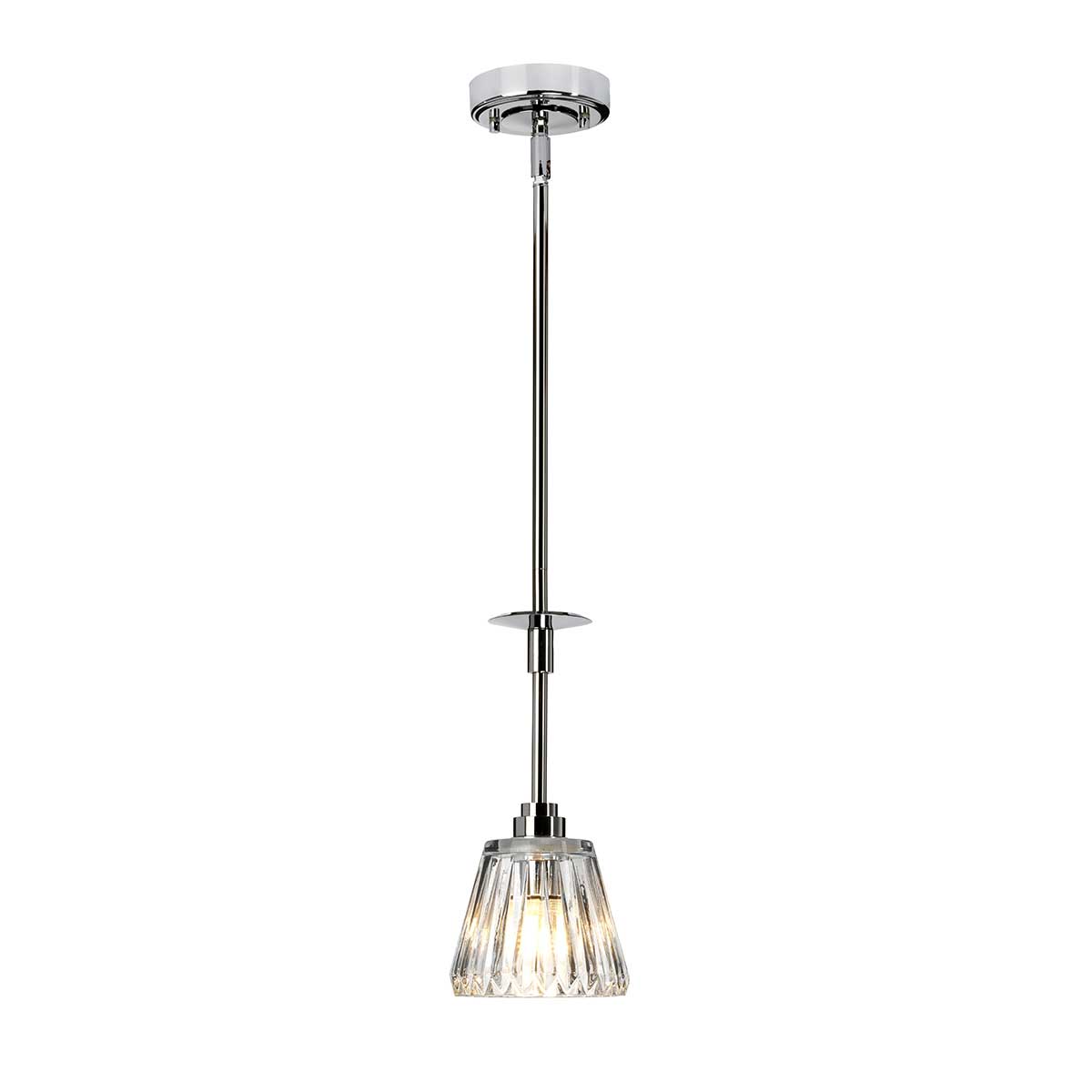 Elstead Agatha Pendelleuchte Chrom