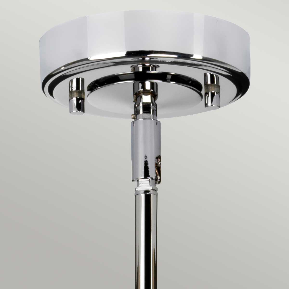 Elstead Agatha Pendelleuchte Chrom – Wohnambiente