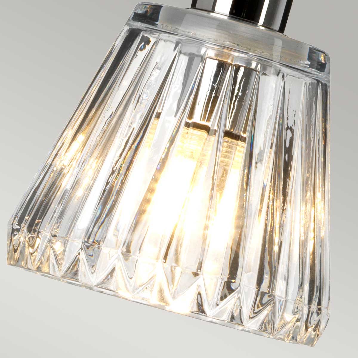 Elstead Agatha Pendelleuchte Chrom – Detailansicht