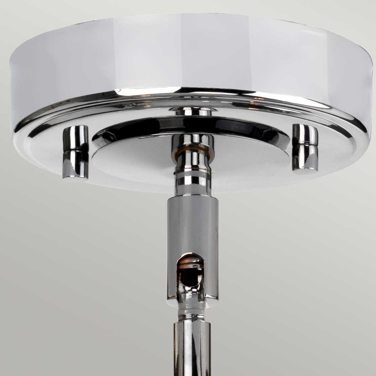 Elstead Agatha Pendelleuchte Chrom – Wohnambiente