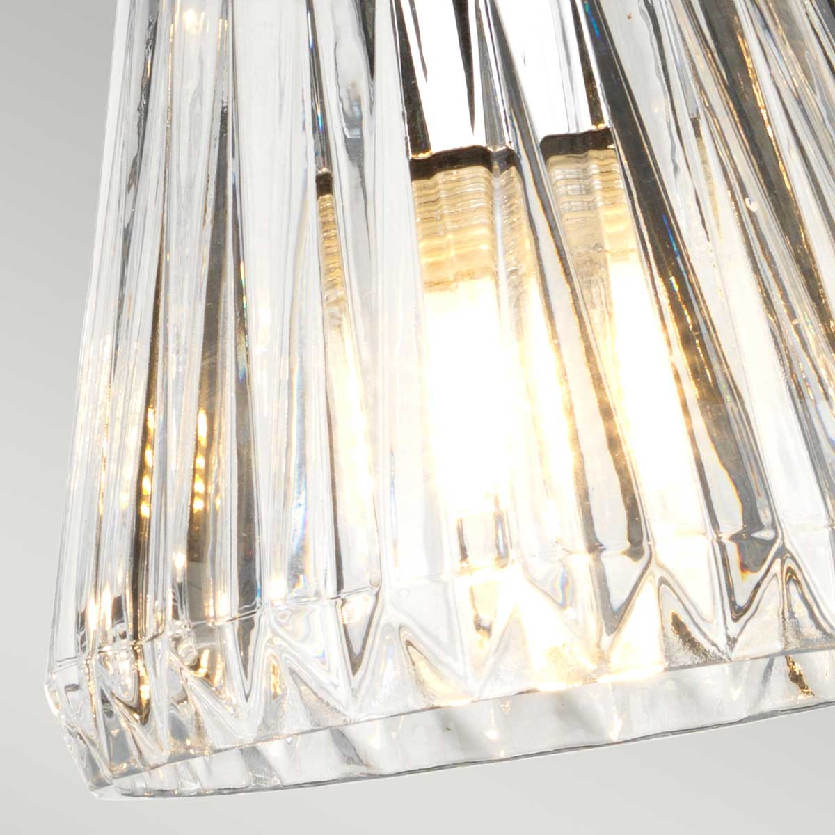 Elstead Agatha Pendelleuchte Chrom – Detailansicht 2